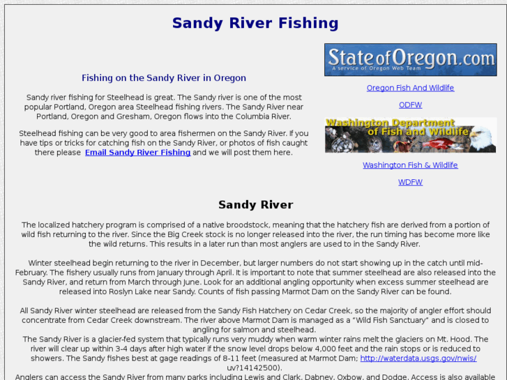 www.sandyriverfishing.com