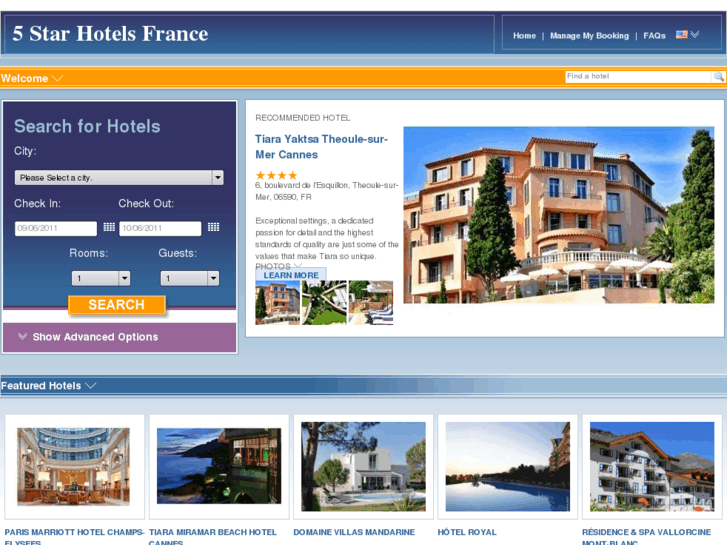 www.5starhotelsfrance.com