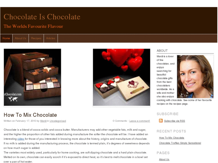 www.chocolateischocolate.com