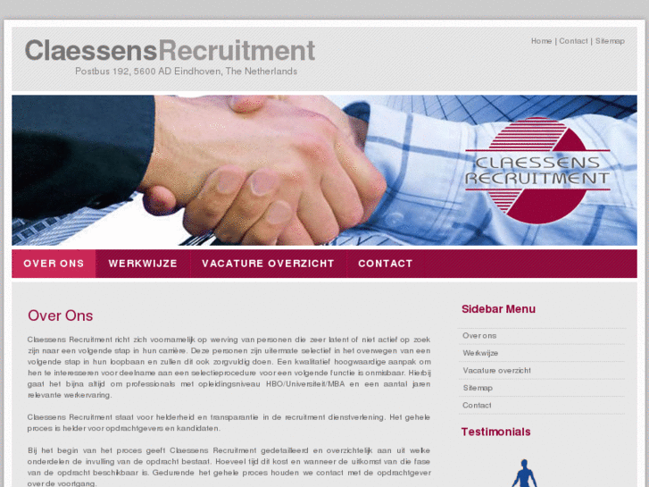 www.claessensrecruitment.com