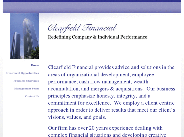 www.clearfieldfinancial.com