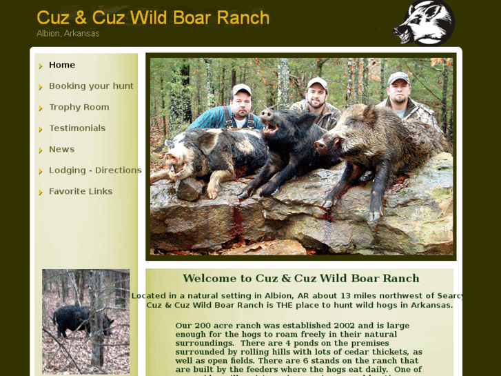 www.cuzandcuzwildhoghunting.com