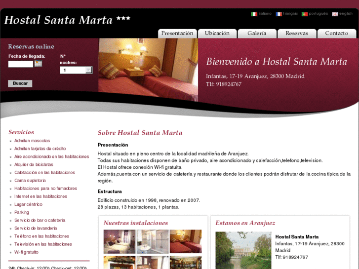 www.hostalenaranjuez.com