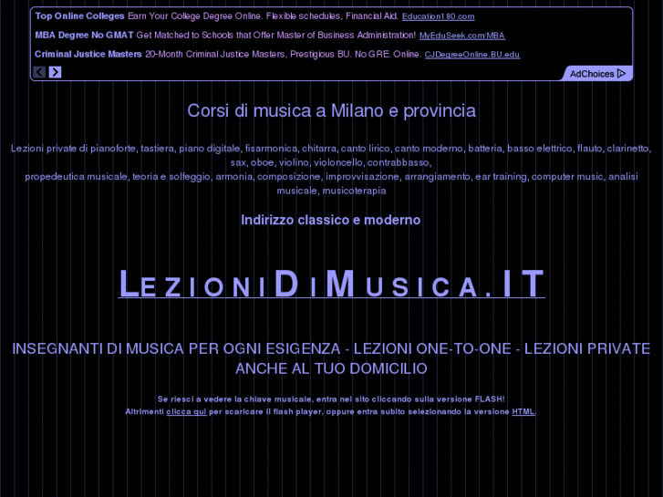 www.lezionidimusica.it