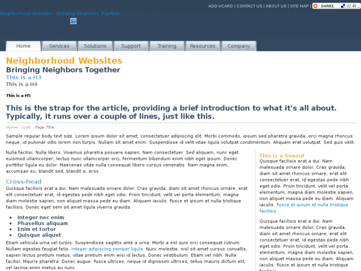www.neighborhoodwebsite.org