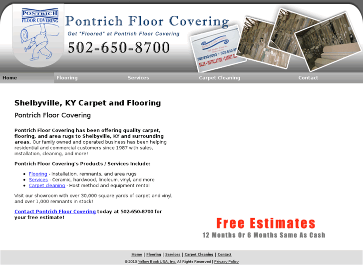 www.pontrichcarpetandflooring.com