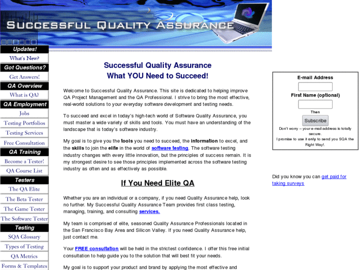 www.successful-quality-assurance.com