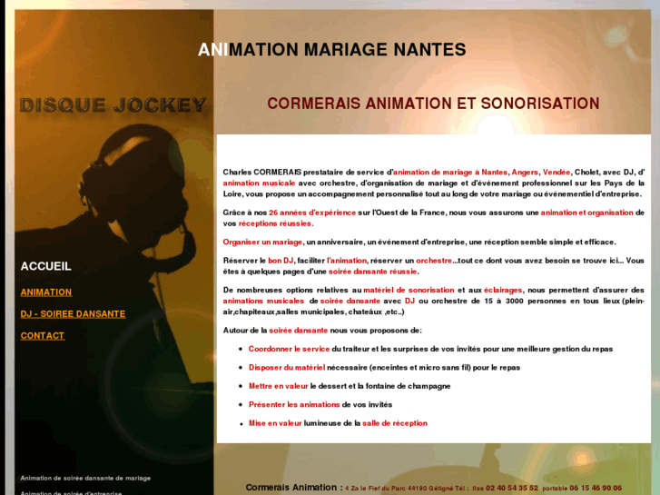 www.animation-mariage-44.com