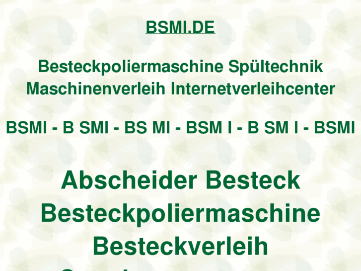 www.bsmi.de