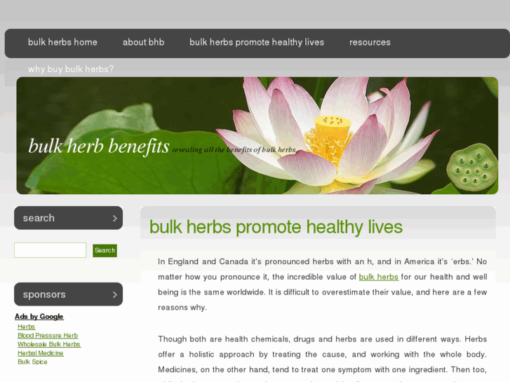 www.bulkherbbenefits.com
