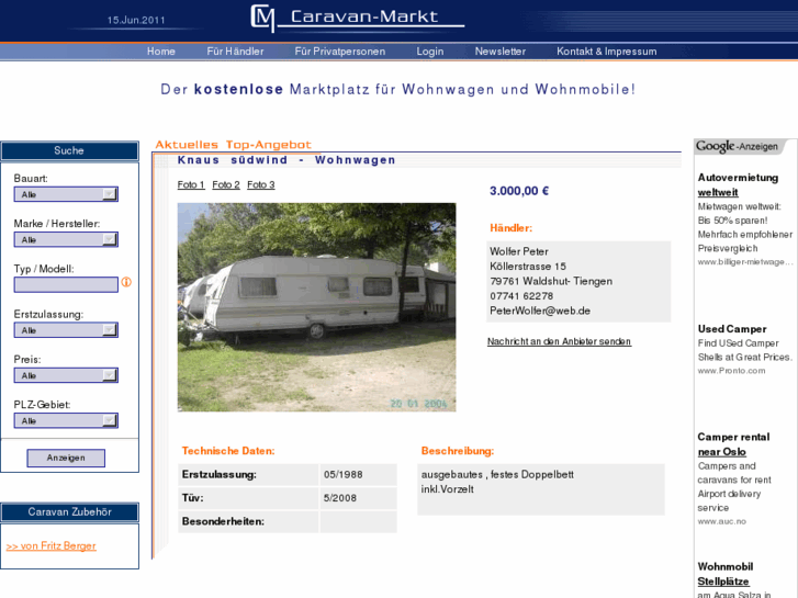 www.caravan-markt.net