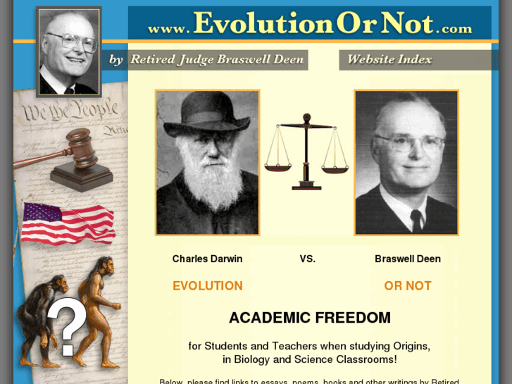 www.evolutionornot.com