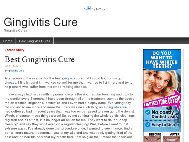 www.gingivitiscure.org