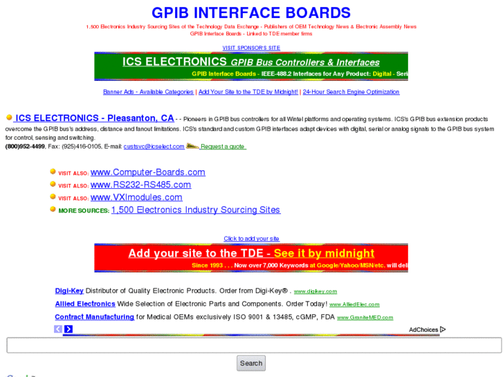 www.gpibinterfaceboards.com