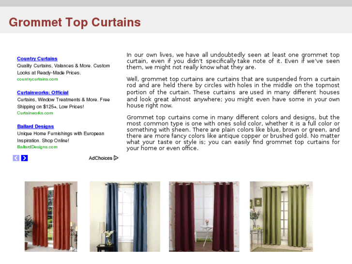 www.grommettopcurtains.com