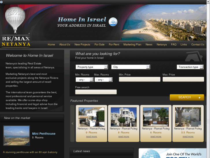 www.homeinisrael.net