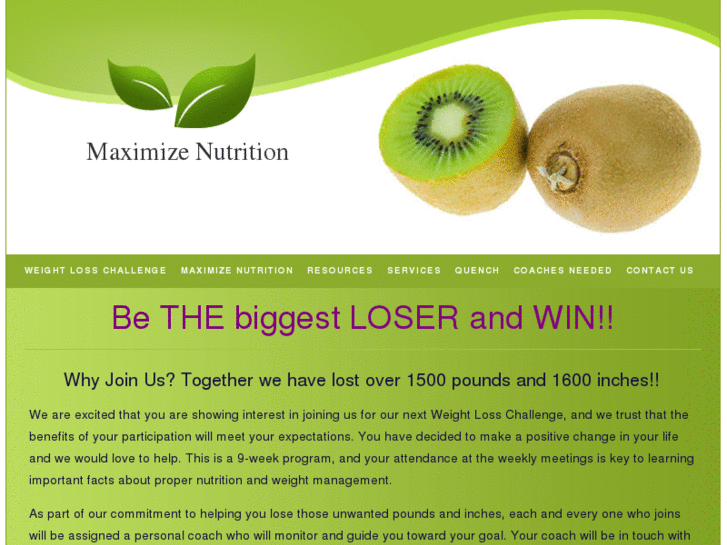 www.maximizenutrition.com