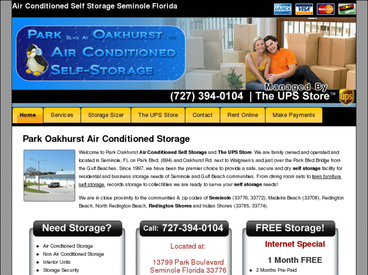 www.parkoakhurstselfstorage.com