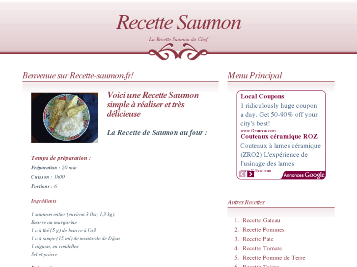 www.recette-saumon.fr