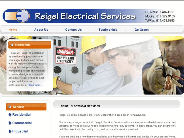 www.reigel-electrical.com