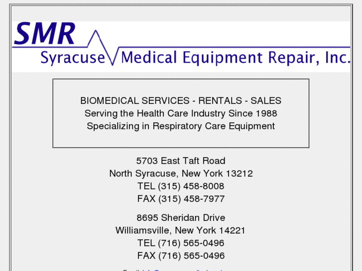 www.syracusemedicalrepair.com