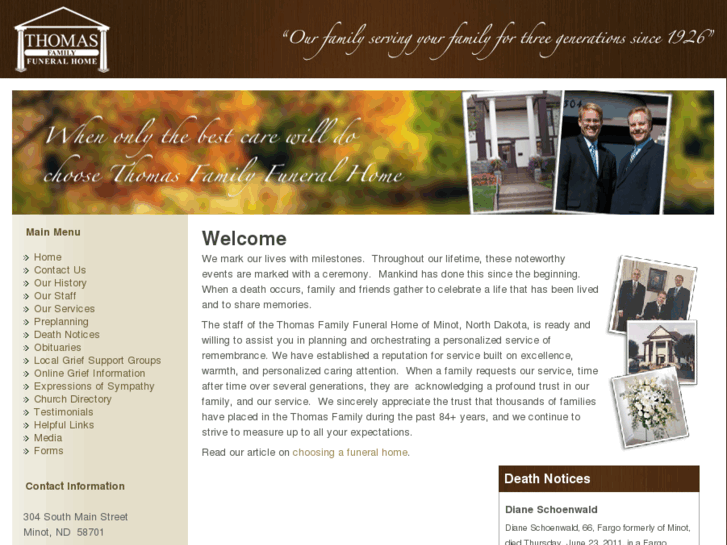 www.thomasfamilyfuneralhome.com