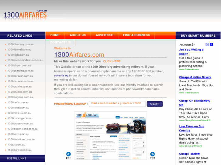 www.1300airfares.com