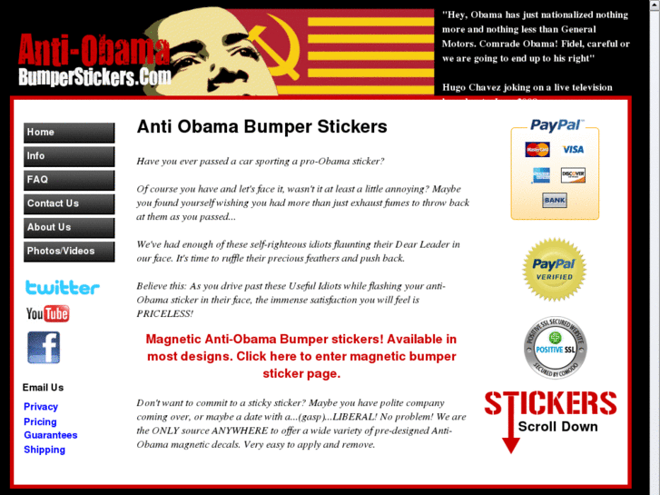 www.anti-obamabumperstickers.com