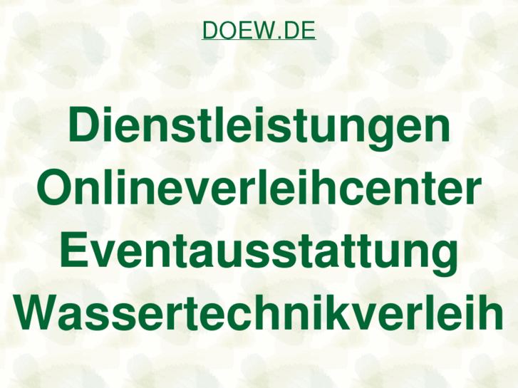 www.doew.de