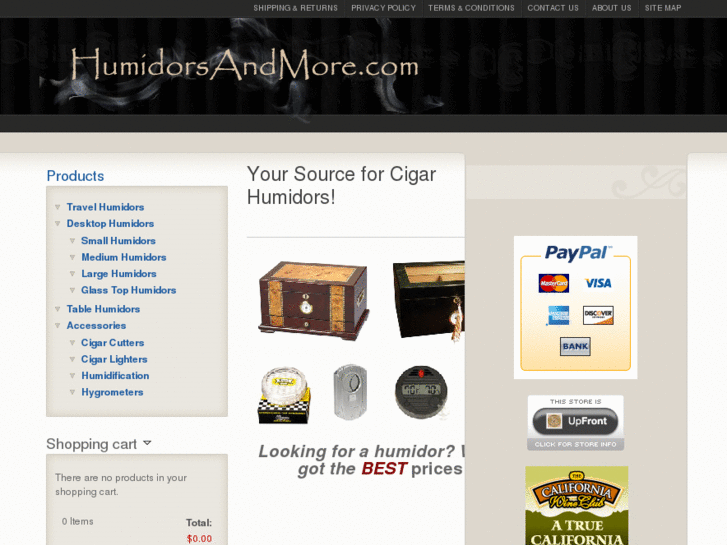 www.humidorsandmore.com