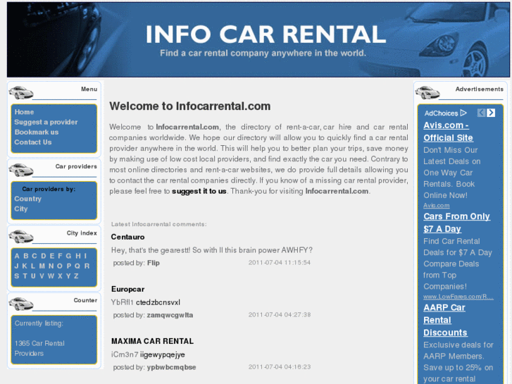 www.infocarrental.com