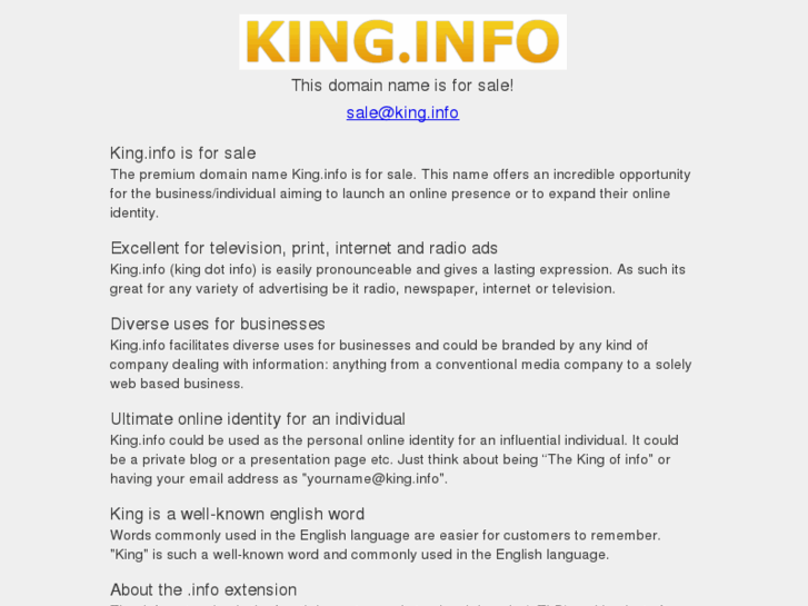 www.king.info