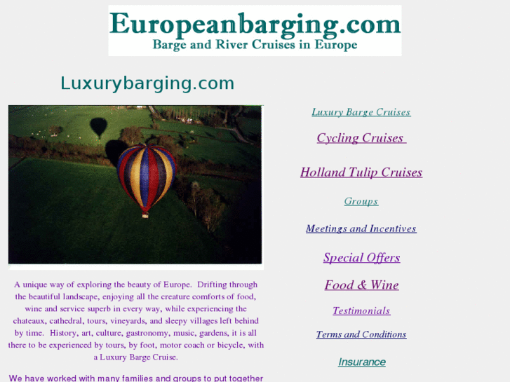 www.luxurybarging.com