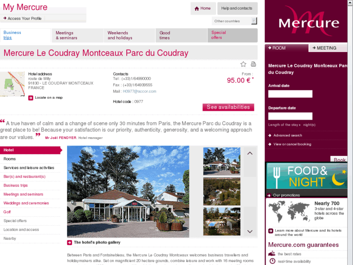 www.mercure-le-coudray-montceaux.com