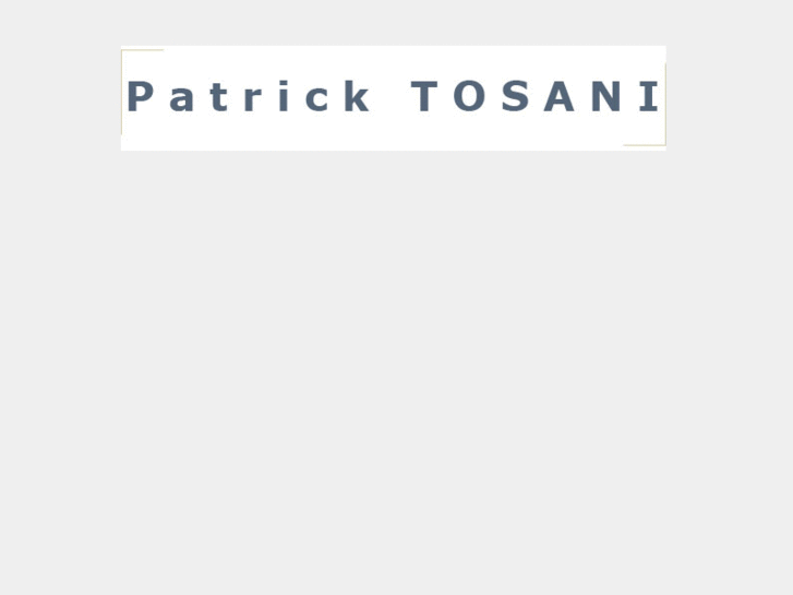 www.patricktosani.com