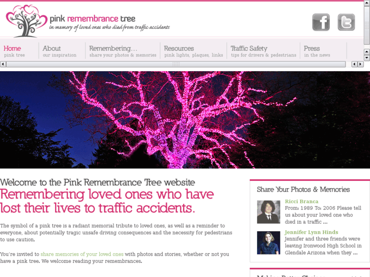 www.pinkrememberancetree.com