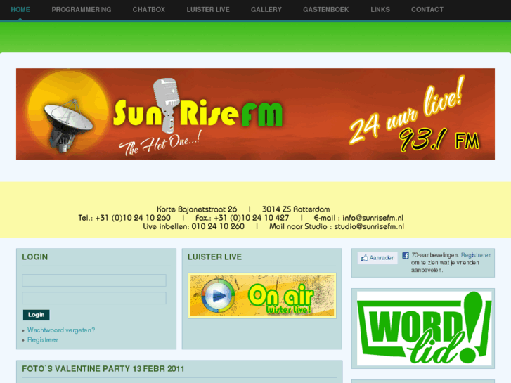 www.sunrisefm.nl