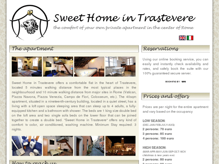 www.sweethomeintrastevere.com