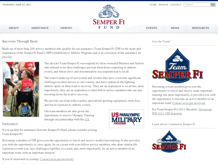 www.teamsemperfifund.org