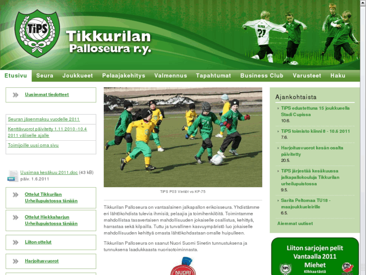 www.tikkurilanpalloseura.fi