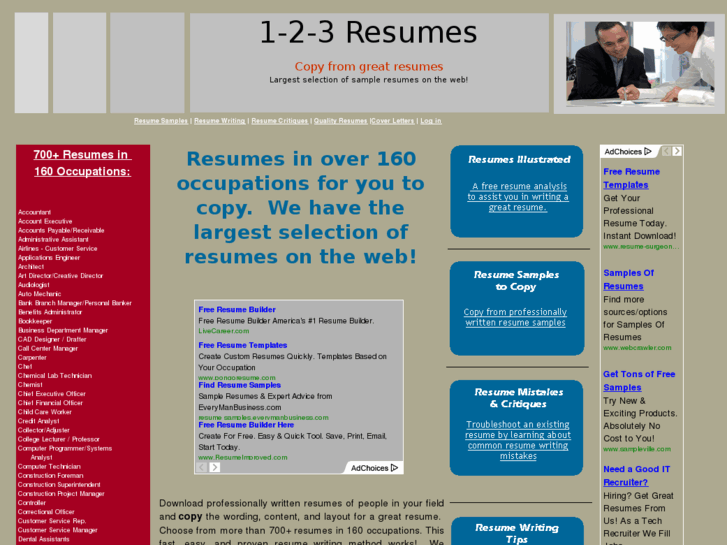 www.1-2-3-resumes.com