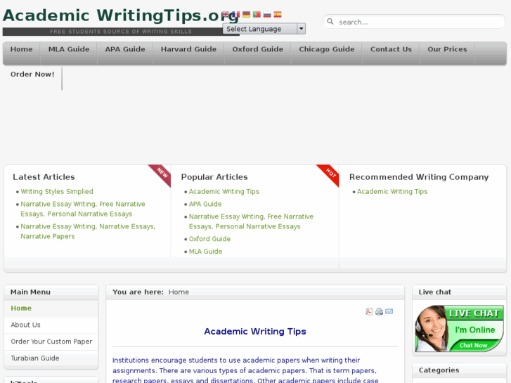 www.academicwritingtips.org