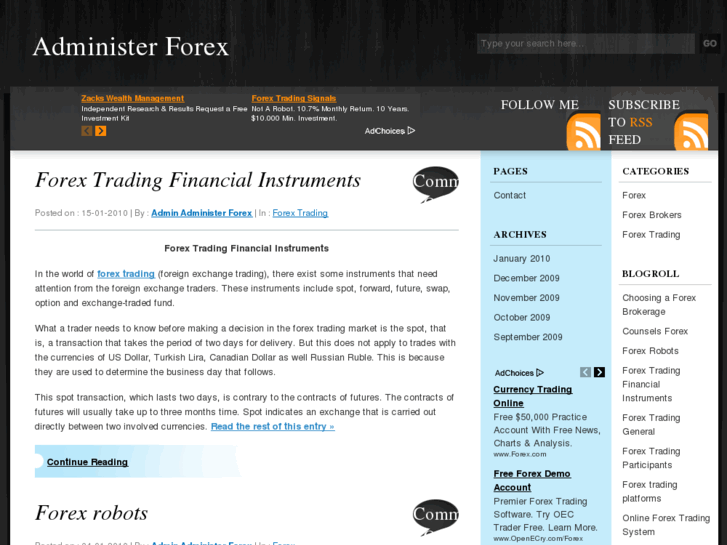 www.administerforex.com