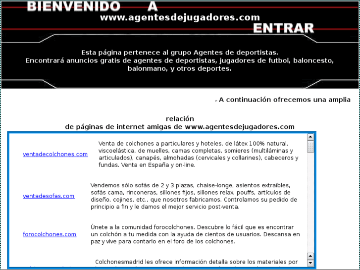 www.agentesdejugadores.com