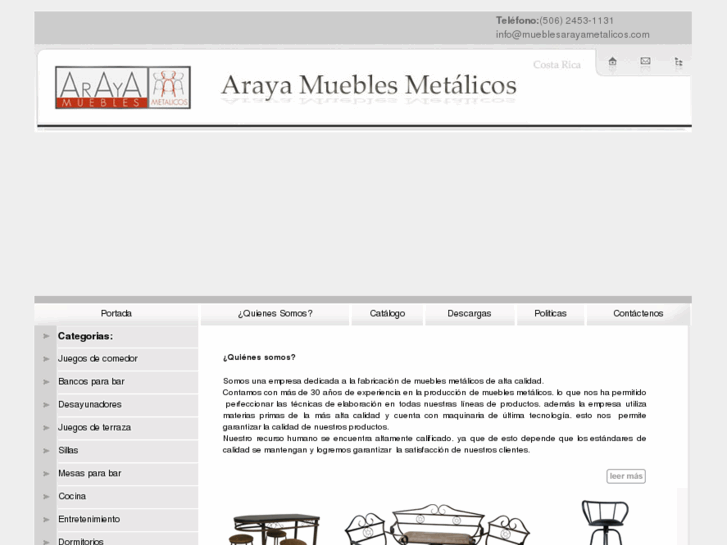 www.arayamueblesmetalicos.com