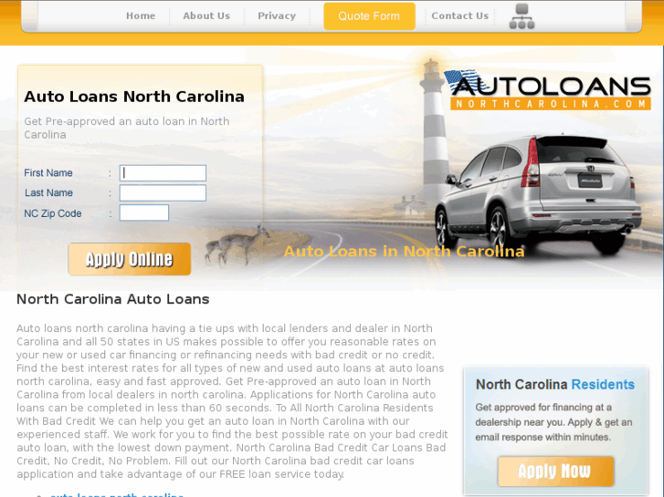 www.autoloansnorthcarolina.com