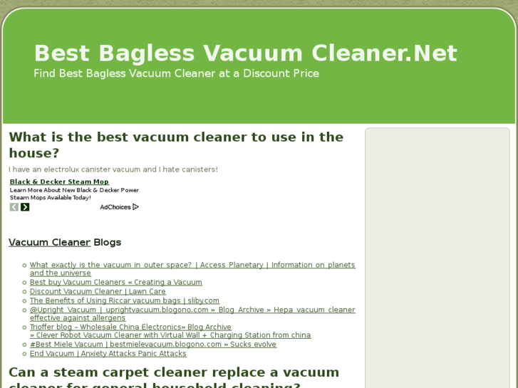 www.bestbaglessvacuumcleaner.net