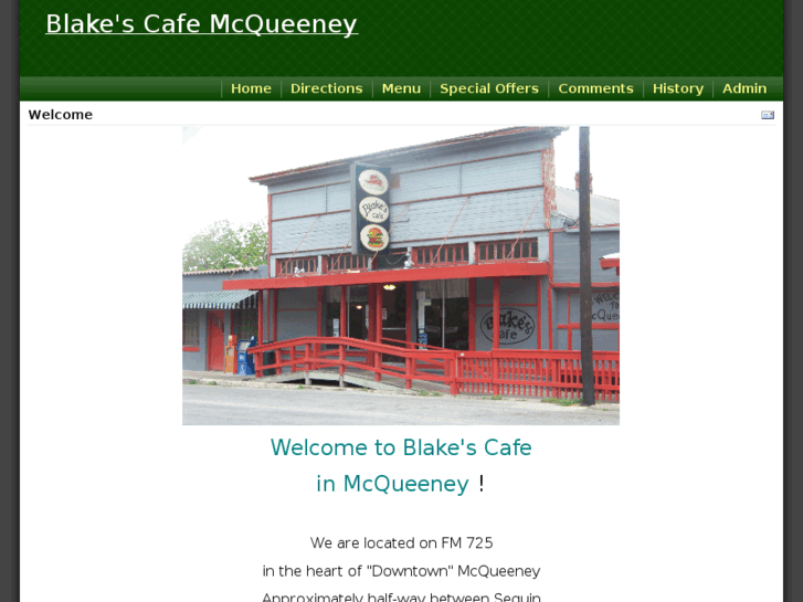 www.blakescafemcqueeney.com