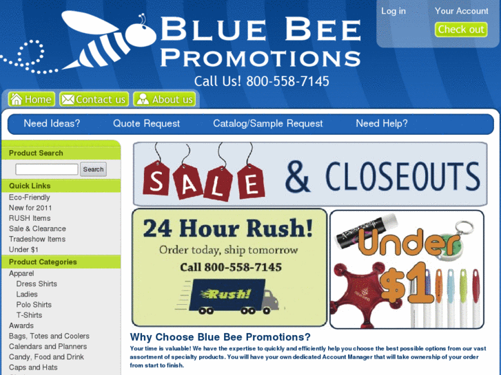 www.bluebeepromotions.com