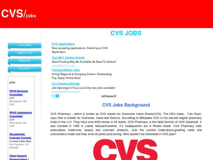 www.cvsjobs.net